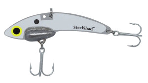 Steel Shad Blade Bait 3/8 oz - White Shad