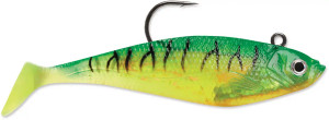 Storm Wildeye Swim Shad 4" - Fire Tiger