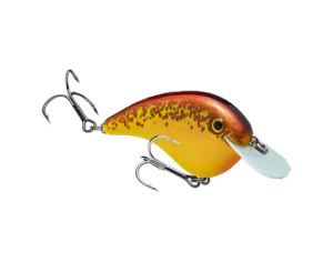 Strike King The Chick Magnet Flatsided Crankbait - Chartreuse Copper
