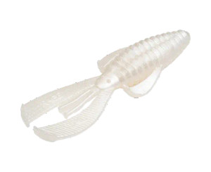 Strike King 3" Rage Baby Bug 9pk - Pearl