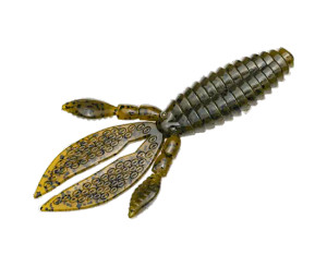 Strike King 4" Rodent 6pk - Green Pumpkin