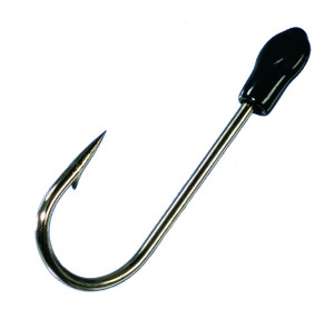 Strike King Tour Grade Trailer Hooks 6pk Black Nickel - 2/0