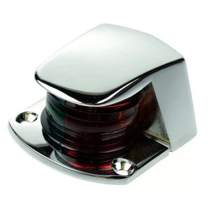 TH Marine - Boater Essentials Bow Light Bi-Color Small Chrome Zamack Classic