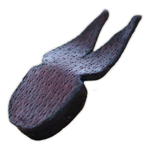 Uncle Josh Pork Frog 3 per Jar - Crawdad Brown