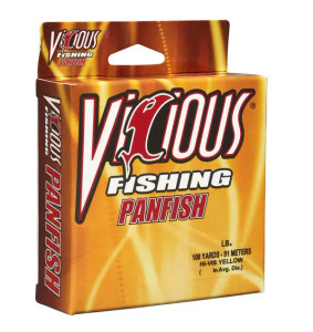 Vicious Panfish Mono 6lb 330yd - Hi-Vis Yellow