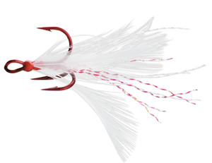 VMC Dressed X-Rap Treble Tin Red White/Red sz6