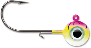 VMC - Neon Moon Eye Jig 1/16 Pink Fire UV