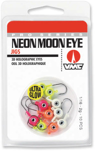 VMC Neon Moon Eye Jig Glow Kit 1/4oz Assorted
