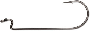 VMC Worm Hook Black Nickel sz2/0