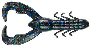 Yum 3.5" Christie Craw 8pk - Black/Blue Flake