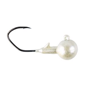 Yum 1/8oz FF Jighead 3ct - Pearl