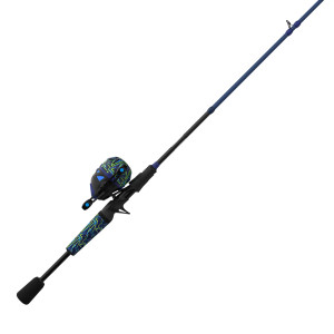 Zebco Roam Blue Green 6' 2pc M SpinCast Combo