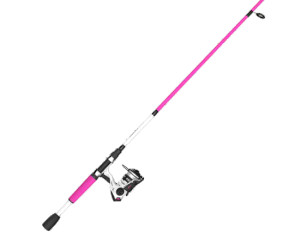 Zebco Roam Pink 20sz 602ML Spin Combo 8lb
