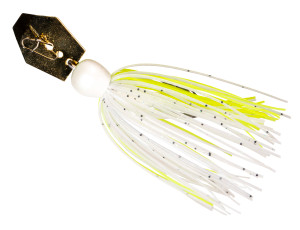 Z-Man Chatterbait Mini Max 3/8oz - Chartreuse/White