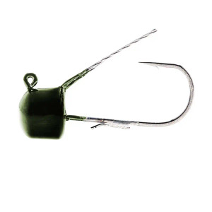 Z-Man 1/10oz Finesse Weedless Shroomz 5pk - Green Pumpkin