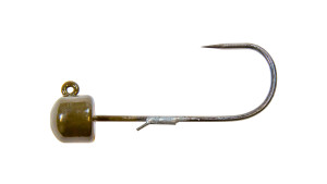 Z-Man 1/5oz Power Finesse Shroomz 3pk - Green Pumpkin