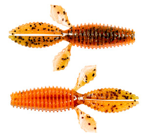 Z-Man 2.75" TRD Bugz 6pk - Green Pumpkin/Orange