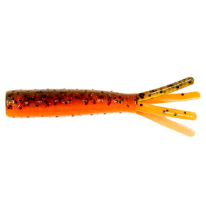 Z-Man 2.75" Trd Ticklerz 8pk - Green Pumpkin/Orange