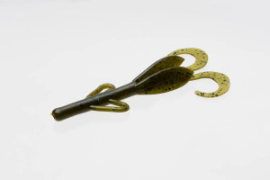 Zoom 4" Baby Brush Hog 12pk - Green Pumpkin Blue