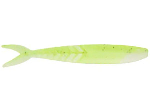 Zoom 4.25" Shimmer Shad 5pk - Toxic Shad