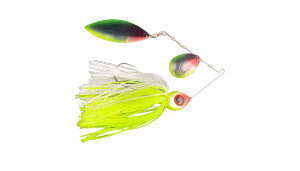 Head Hunter - Nasty 1/2oz Clown Colorado Willow - Chartreuse White