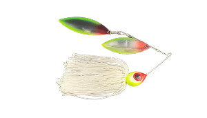 Head Hunter - Nasty 3/8oz Clown Double Willow - White