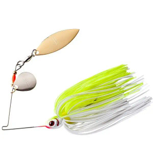 Booyah Spinnerbait CL-WL 3/8oz - White Chartreuse
