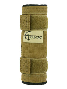 Coletac BPC102 Baby Python Suppressor Cover Fits 5 Long Cordura Nylon Coyote Brown