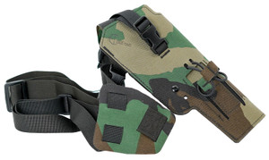 Coletac VW116 Varmint Wrangler Pistol Holder M81 Woodland Right Hand