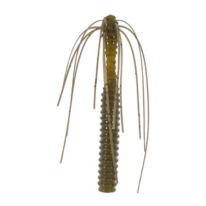 3Brothers Loaded Leech - Green Pumpkin 4pk