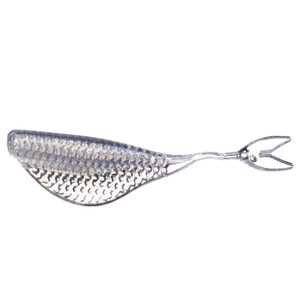6th Sense Clobber Minnow - 2'' Ghost Ice Minnow 12pk
