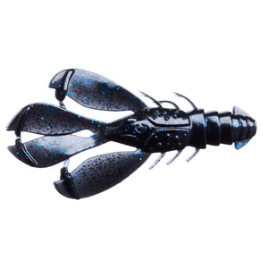6th Sense Congo Craw - 3.8'' Black N Blue 6pk