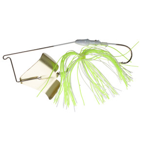 Accent JW Buzzbait Original - 5/16 oz Gold Chart/White