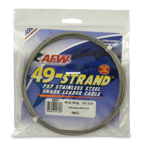 AFW 49 Strand - 400lb 30' 7x7 Shark LC Brght