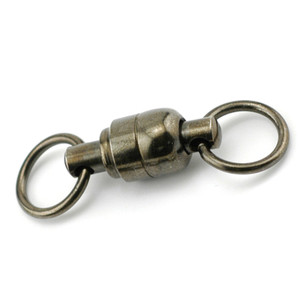 AFW Ball-Bearing Swivels - 320lb;#7 2WldRg;GnmtlBlk;3pc