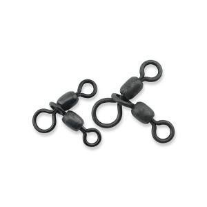 AFW Brass Combo Crane Swivel - 350lb;#4/0 x #4/0 blk 5pc - FAR-477