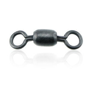 AFW Brass Crane Swivels - 225lb;#2/0 blk 20pc