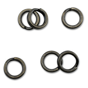 AFW Mighty-Mini SS Splt Rngs - 55lb;#3 Gnmtl Blk 7pc