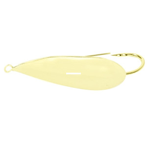 Ahi LiveDeception Wdls Spoon - 3/4oz Gold