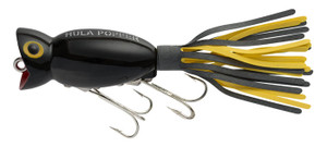 Arbogast Hula Popper - 3/8oz 2'' Black