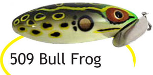 Arbogast Jitterbug - 5/8oz 3'' Bull Frog