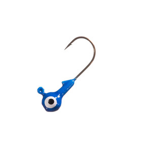 Arkie Double Eye Jig Head - 1/16oz Fl.Blu 10pk