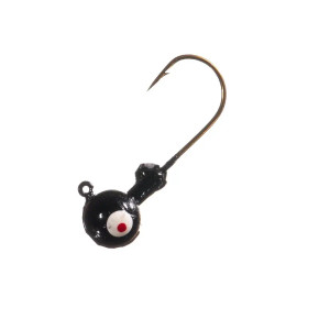 Arkie Double Eye Jig Head - 1/4oz Black 10pk