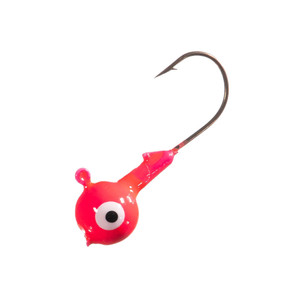 Arkie Double Eye Jig Head - 3/8oz Hot Pnk 10pk