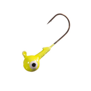 Arkie Jighead - 1/8oz Glo.Cht 10pk