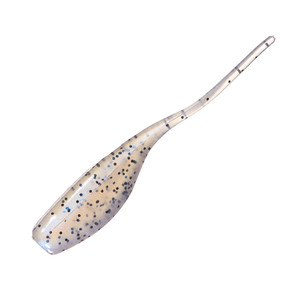 Arkie Sexy Tail Shad - 2'' Peppered Pearl 15pk