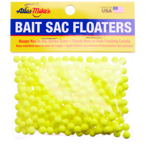 Atlas Mikes Bait Sac Floater - Chartreuse 300pk