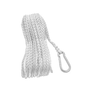 Attwood P Anchor Line - 1/4 x 50' White
