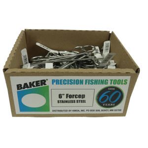 Baker Forcep Pliers - 6'' Stainless Steel