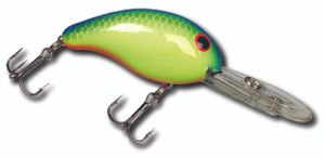 Bandit 300 Series - 2'' Chartreuse/Blue Back
